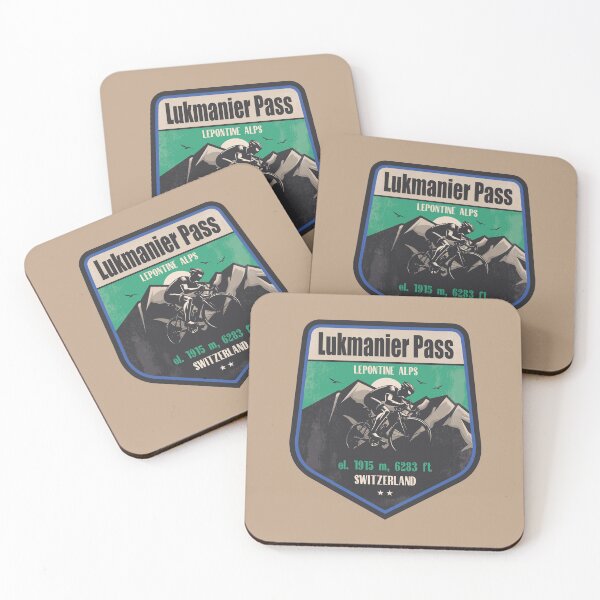 Artikelvorschau, Lukmanierpass Schweiz Radfahren Berg Design entworfen und verkauft von CynthiaGraphics.
