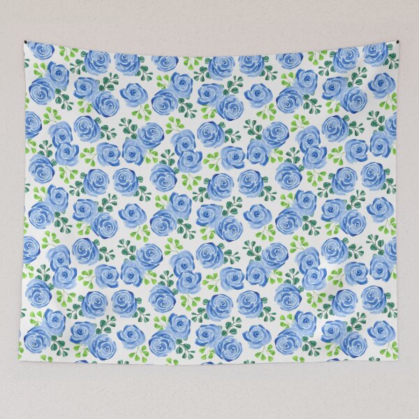 Item preview, Watercolor Blue Roses designed and sold by JoeysPODShop.