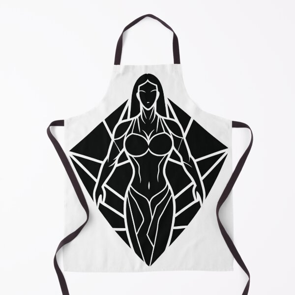 Item preview, Minimalistic black and white figure woman designed and sold by Creative88Art.