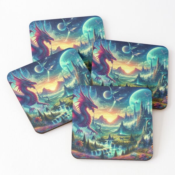 Item preview, Celestial Dragon’s Sanctuary A Cosmic Fantasy designed and sold by TheShadow30.