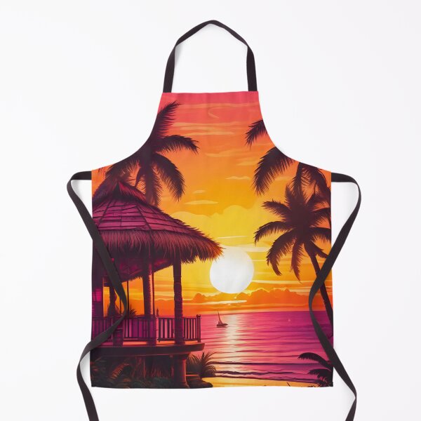 Item preview, Tropical Tiki Sunset designed and sold by MatrixTattoo.
