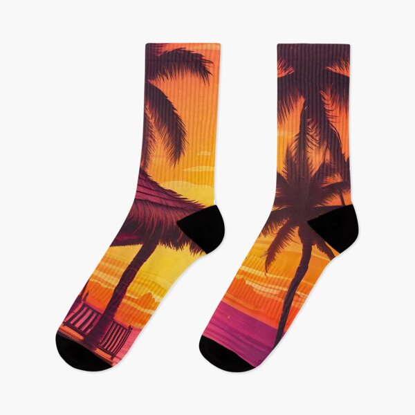 Item preview, Tropical Tiki Sunset designed and sold by MatrixTattoo.