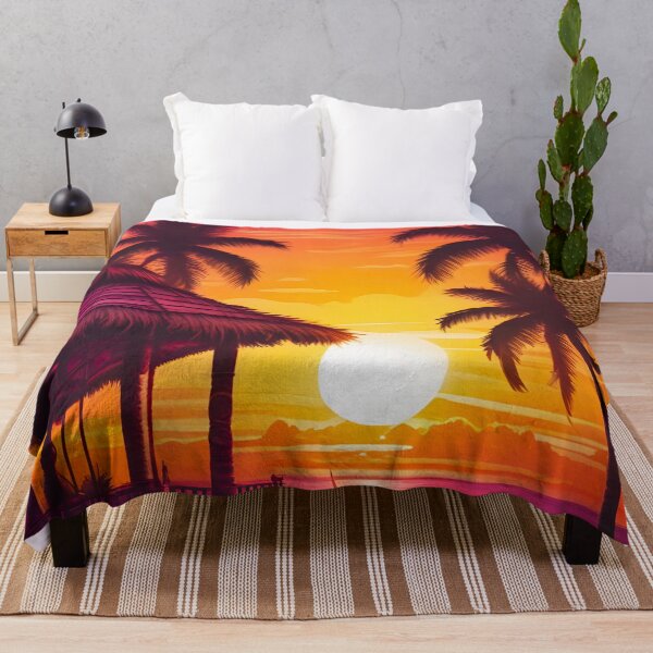 Item preview, Tropical Tiki Sunset designed and sold by MatrixTattoo.