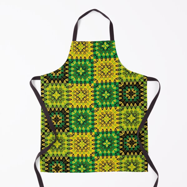 Item preview, Crochet Granny Squares Print. Repeating Tile Pattern designed and sold by gloriamelrose.