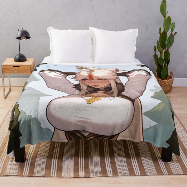 Item preview, Fighter Girl in a Garden designed and sold by WaifuBrowser.