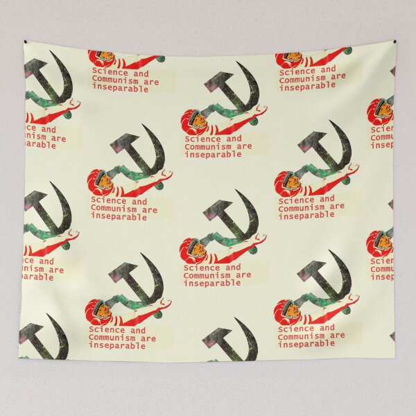 Item preview, Science and Communism designed and sold by KosmonautLaika.
