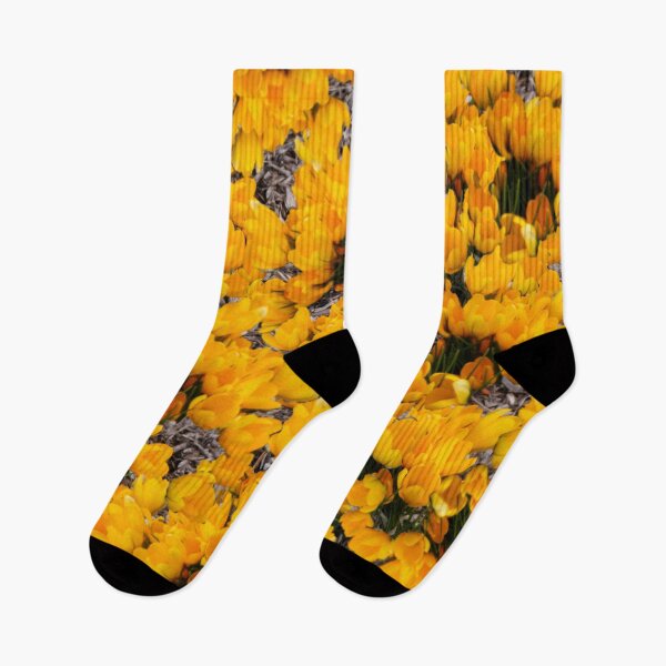 Item preview, Field of Yellow Crocus designed and sold by RedLeafPine.