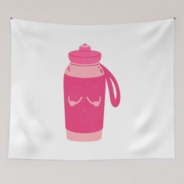 Item preview, A vibrant and stylish pink water bottle, perfect for staying hydrated in style. designed and sold by OnlyShoppMarket.