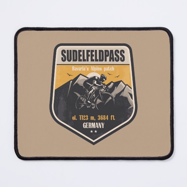 Item preview, Sudelfeldpass Germany Cycling Mountain Design designed and sold by CynthiaGraphics.