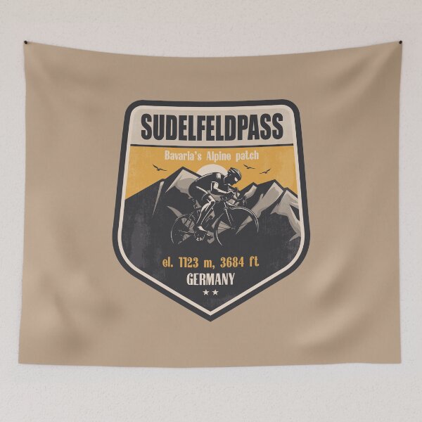 Item preview, Sudelfeldpass Germany Cycling Mountain Design designed and sold by CynthiaGraphics.