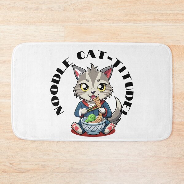 Item preview, Noodle Cat-titude! designed and sold by yoyola999.