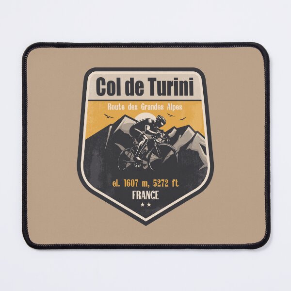 Item preview, Col de Turini France Cycling Mountain Design designed and sold by CynthiaGraphics.