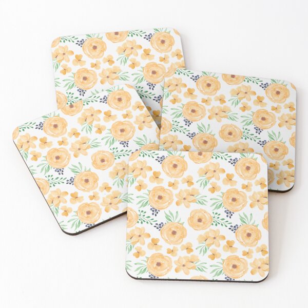 Item preview, Watercolor Orange Flowers designed and sold by JoeysPODShop.