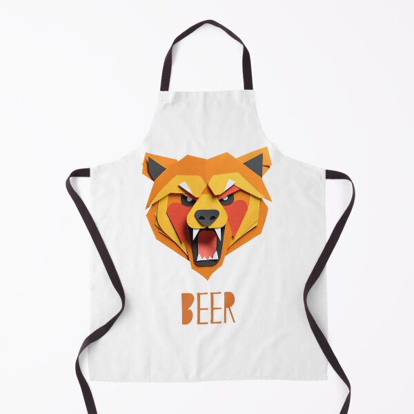 Item preview, Strange and funny beer bear animal design designed and sold by theconfusedangler.