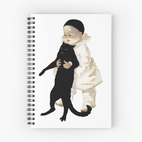Item preview, Théophile Steinlen - Pierrot and The Cat designed and sold by elinaarbidane.