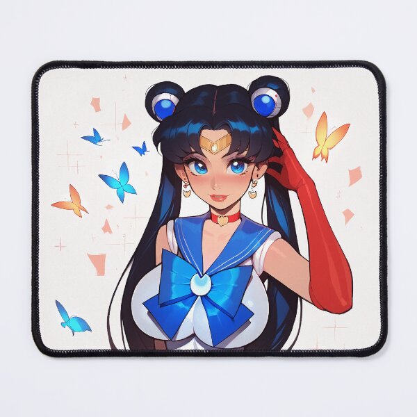 Item preview, Sailor Girl with Butterflies designed and sold by WaifuBrowser.