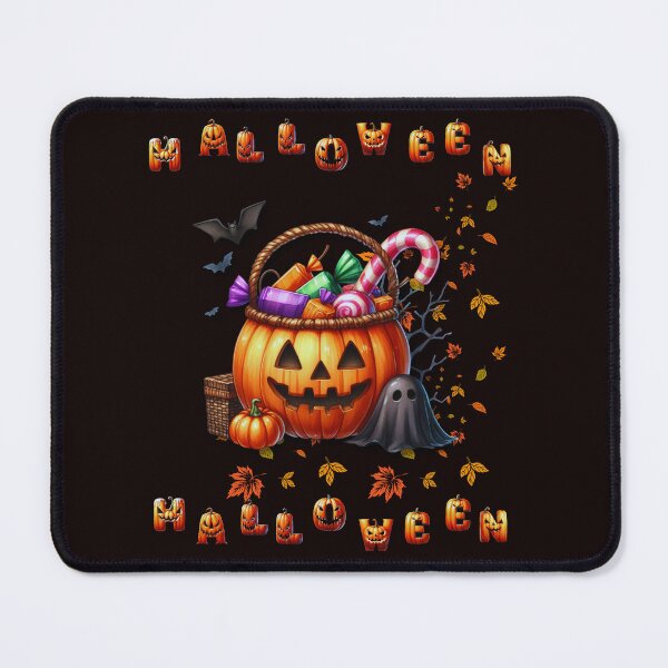 Item preview, funny halloween pumpkin with sweets designed and sold by RainbowProjects.
