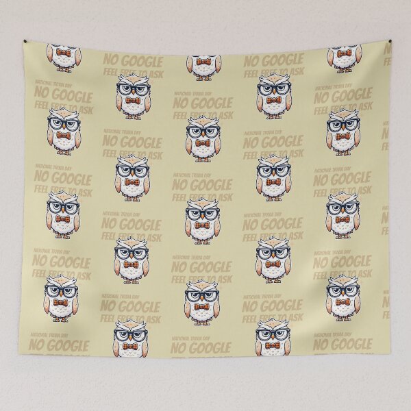 Item preview, The Brainy Bowtie Owl, Always Curious and Ready to Share Wisdom designed and sold by celcino-studio.