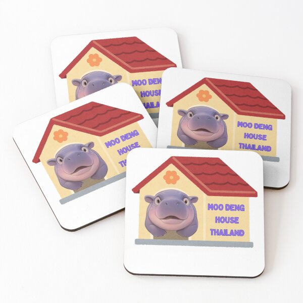 Item preview, Moo Deng House Thailand designed and sold by PattyShop888.