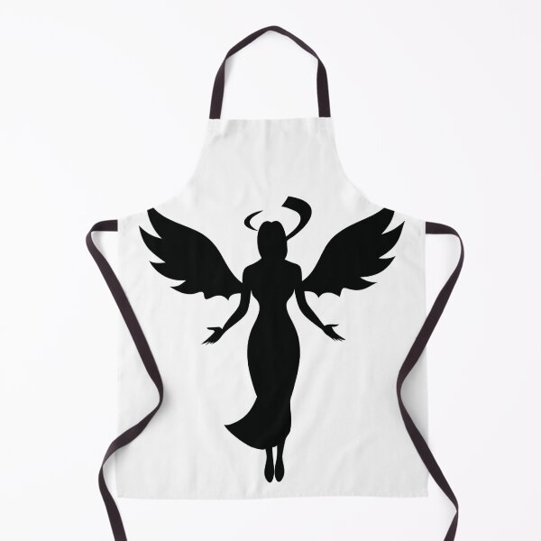 Item preview, silhouette figure woman with wings designed and sold by Creative88Art.
