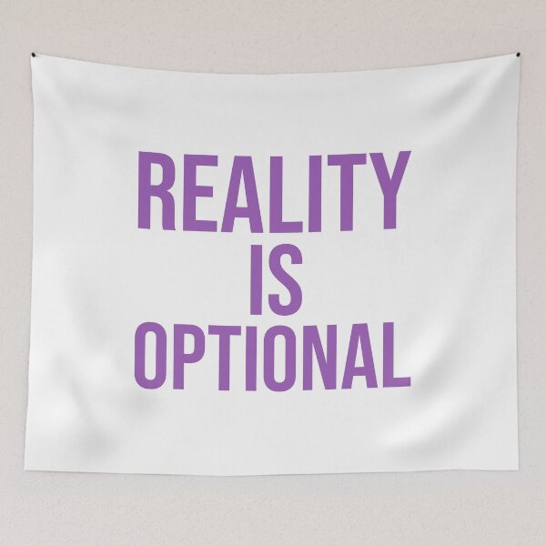 Item preview, Reality is Optional designed and sold by musthavewords.