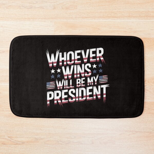 Item preview, Whoever Wins Will Be My President - This design is for politically neutral individuals who respect the election process and value unity. designed and sold by Zyziowsky.