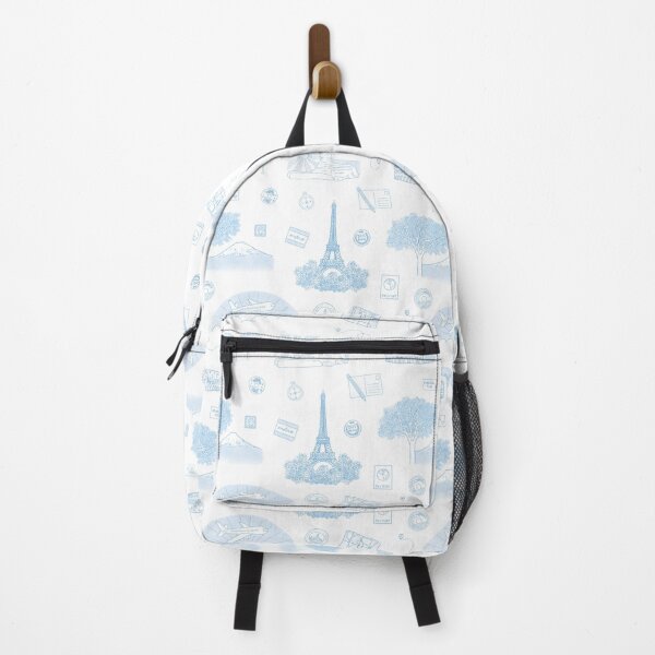 Item preview, Travel Toile Pattern designed and sold by KatePetersonArt.