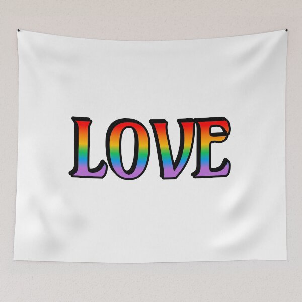 Item preview, Retro Rainbow Love designed and sold by Inspirationmotivation.