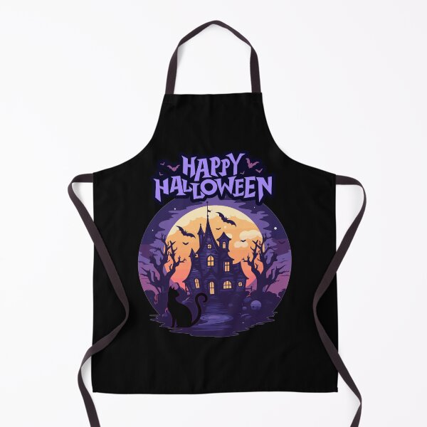 Item preview, Happy Halloween black cat designed and sold by MatysDesign.