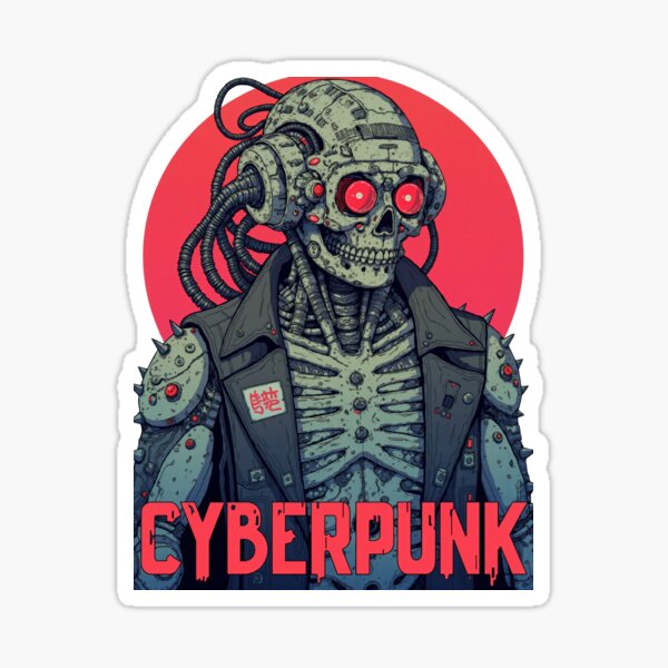 Item preview, Cyberpunk Maelstrom, Cyber Skeleton, Cyberpunk 2077 designed and sold by Smash-420.