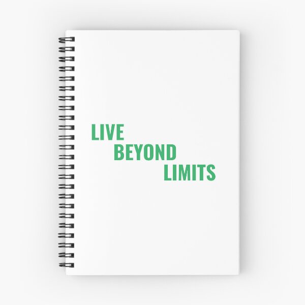 Item preview, Live Beyond Limits designed and sold by musthavewords.