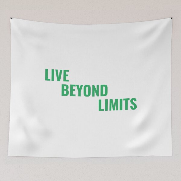 Item preview, Live Beyond Limits designed and sold by musthavewords.