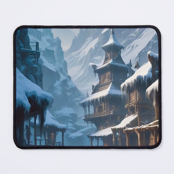 Item preview, North Wind Dales Abandoned Village - Fantasy Realms Scene designed and sold by Delerat7.