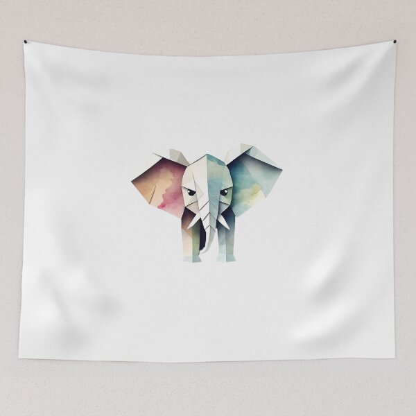 Item preview, origami elephant  designed and sold by Gen-Tomorrow.