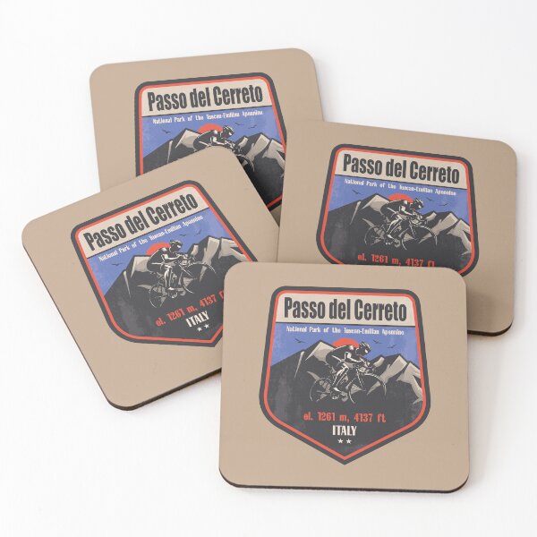 Item preview, Passo del Cerreto Italy Cycling Mountain Design designed and sold by CynthiaGraphics.