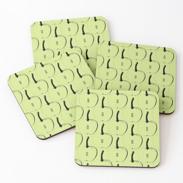 Item preview, Contours of apples, Light green version designed and sold by Alex  Blud.