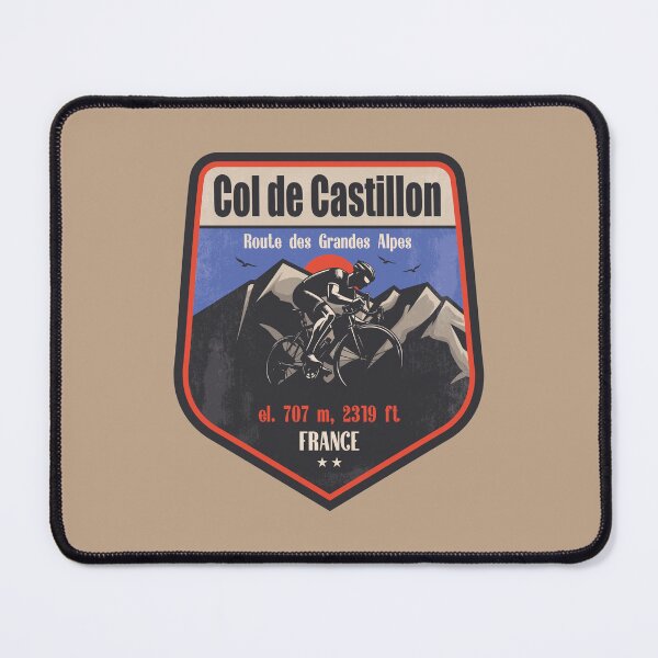 Item preview, Col de Castillon France Cycling Mountain Design designed and sold by CynthiaGraphics.