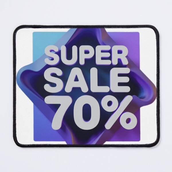 Item preview, sale blue text design with 70% designed and sold by Creative88Art.