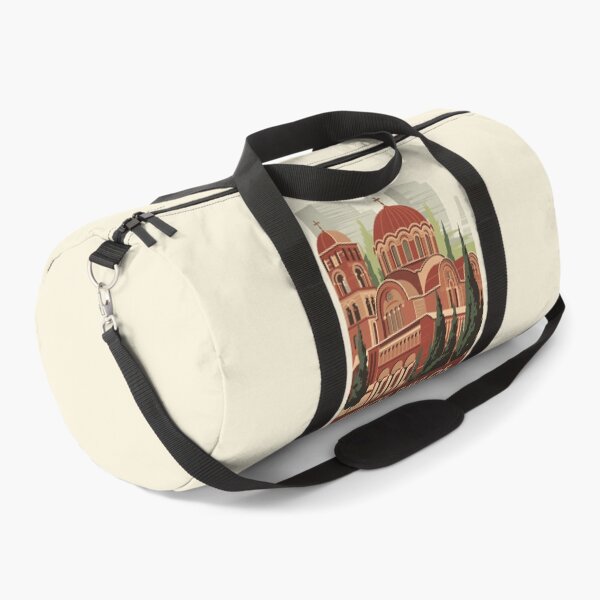 Item preview, Thessaloniki Agios Pavlos Travel Art Vintage designed and sold by KrisSidDesigns.