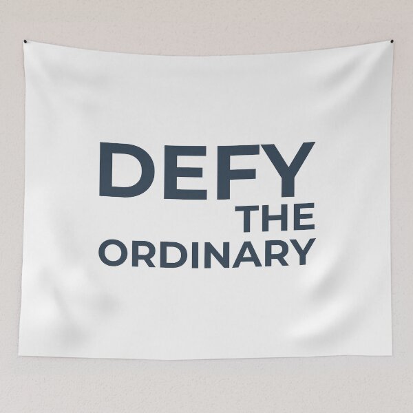 Item preview, Defy the Ordinary designed and sold by musthavewords.