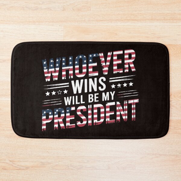 Item preview, Whoever Wins Will Be My President - This design is for politically neutral individuals who respect the election process and value unity. designed and sold by Zyziowsky.