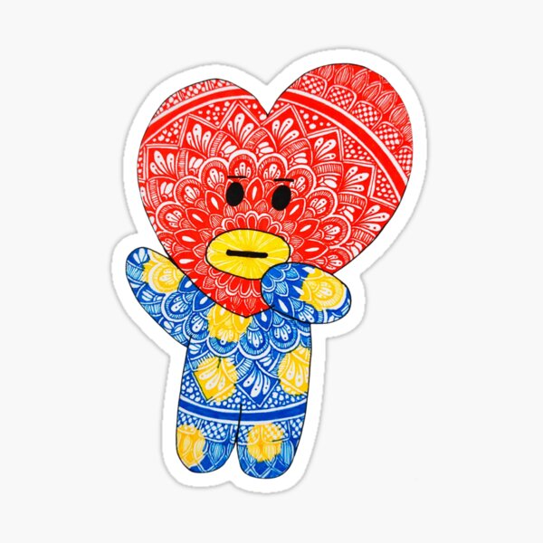 Artikel-Vorschau von BT21 Tata, designt und verkauft von pixypalette.