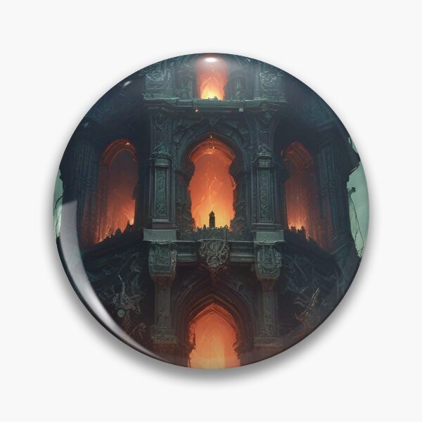 Item preview, The Necromancer's Tower - Dark Fantasy Art concept designed and sold by Delerat7.