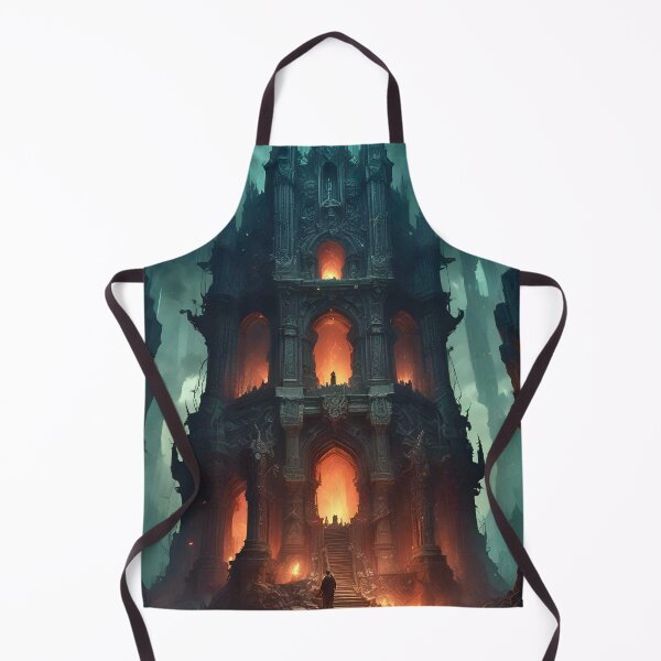 Item preview, The Necromancer's Tower - Dark Fantasy Art concept designed and sold by Delerat7.