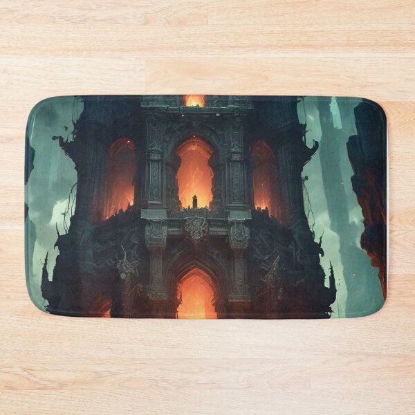 Item preview, The Necromancer's Tower - Dark Fantasy Art concept designed and sold by Delerat7.