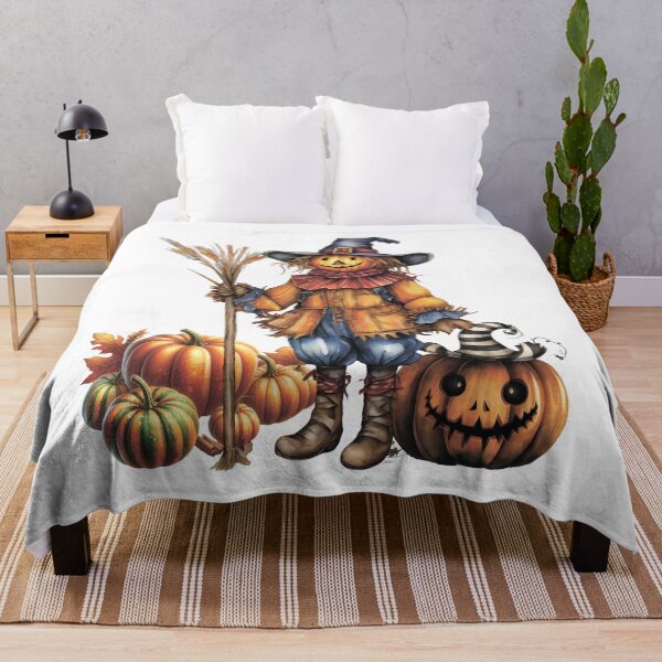 Item preview, Halloween scarecrow with pumpkins. designed and sold by MagelliShop.