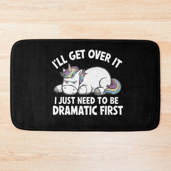 Item preview, Grumpy Unicorn - “I’ll Get Over It” Funny Dramatic Quote designed and sold by love3617.