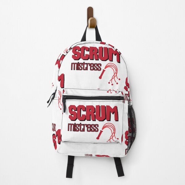 Item preview, Scrum master? Scrum mistress! Powerful, red, whip! designed and sold by Drawmecute.