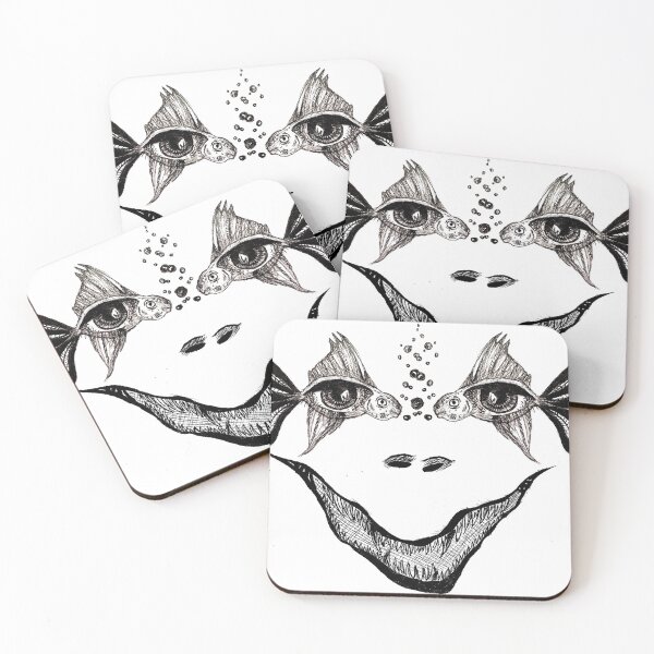 Item preview, Fish Face designed and sold by Mollie Booth.