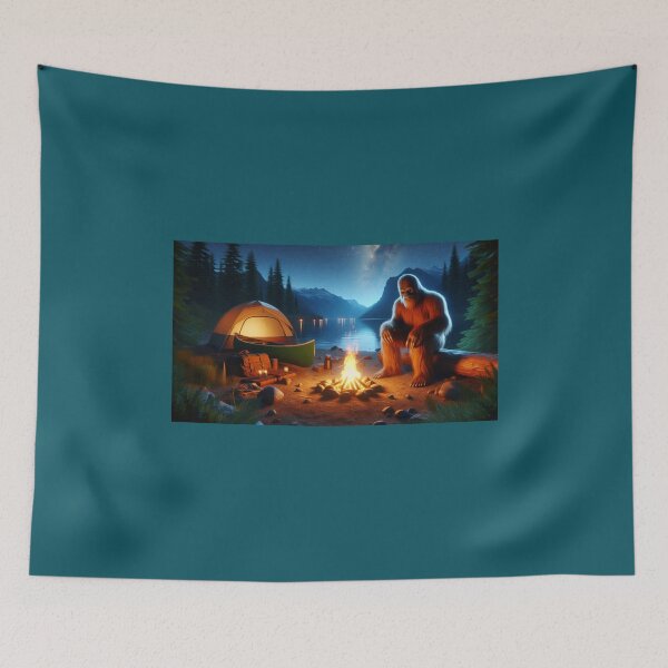 Item preview, Sasquatch Camping  designed and sold by Halifaxartguy.